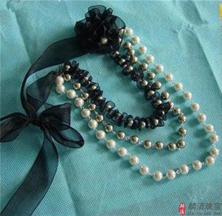 珍珠项链编织教程美丽的珍珠项链编织插图插图13